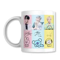 GENERICO - Tazon BTS K-Pop BT21 Taza Sublimada 325ml