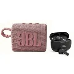 JBL - Parlante bluetooth GO 3 IP67 Y Audífonos Bluetooth WAVE 200 TWS