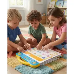 GENERICO - Libro Interactivo Con Sonido Bilingüe Español Inglés Para Niños