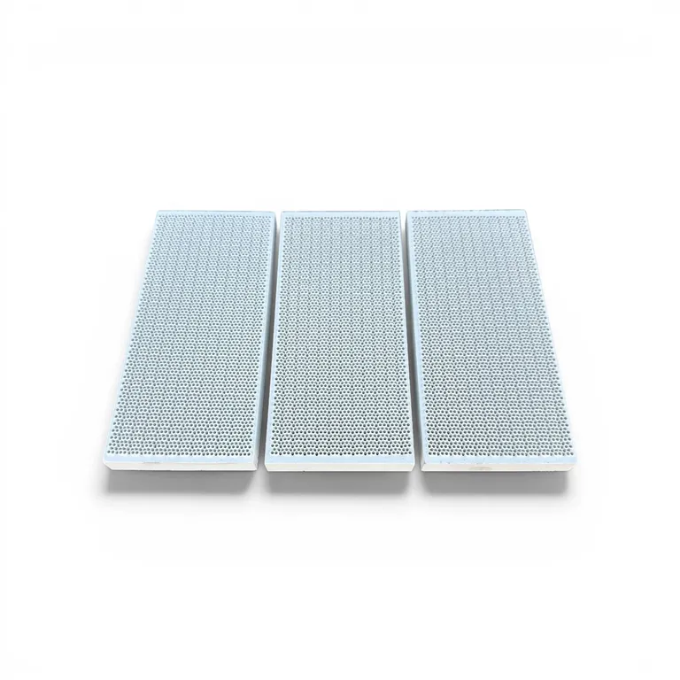 GENERICO PACK 3 Placas Cerámicas Refractarias para Estufas a Gas 7x16 cm LARGA