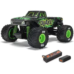 OEM - Arrma Rc Monster Truck 116 Quake Grom Color Verde 4x4 Rtr Brushed