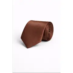 XPRESS RECHARGE - Corbata Formal Hombre Color solido Satinada Elegante para Traje y Camisa