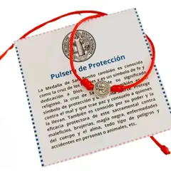 GENERICO - Pulsera San Benito Hilo Rojo Bebé