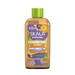 SKALA - Aceite Capilar 5 En 1 Passion Fruit Maracuya 90ml Nutrición Intensa Protección Térmica Hidratación Fuerza