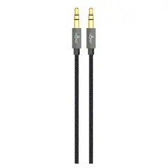 HONK - Cable Auxiliar 1.2mt Jack 3.5 Plug Negro