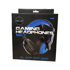 DBLUE - Audifono Gamer Microfono 47BL Azul