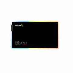 REPTILEX - Mouse Pad Gamer 023 Iluminacion Rgb 35x25cm