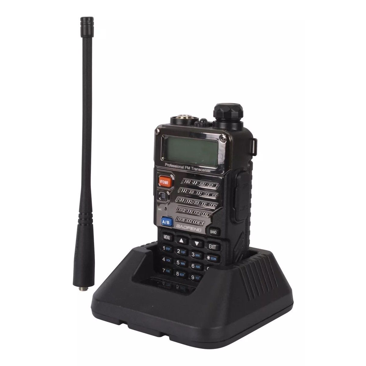BAOFENG - Radio Transmisor VOX Baofeng UV-5RE Negro c