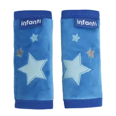 INFANTI - Pack 2 Protector De Cinturón de Seguridad Azul