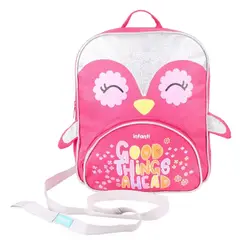 INFANTI - Mochila Modelo Pingüino Bts23 Rosada