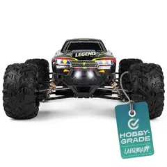 OEM - Auto Radiocontrolado Laegendary Legend Monster Truck Negro 4x4 110 50kmH Hobby Grade