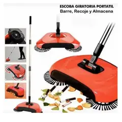 MOVI - Escoba Barredora Giratoria 360 Grados Manual sin Electricidad