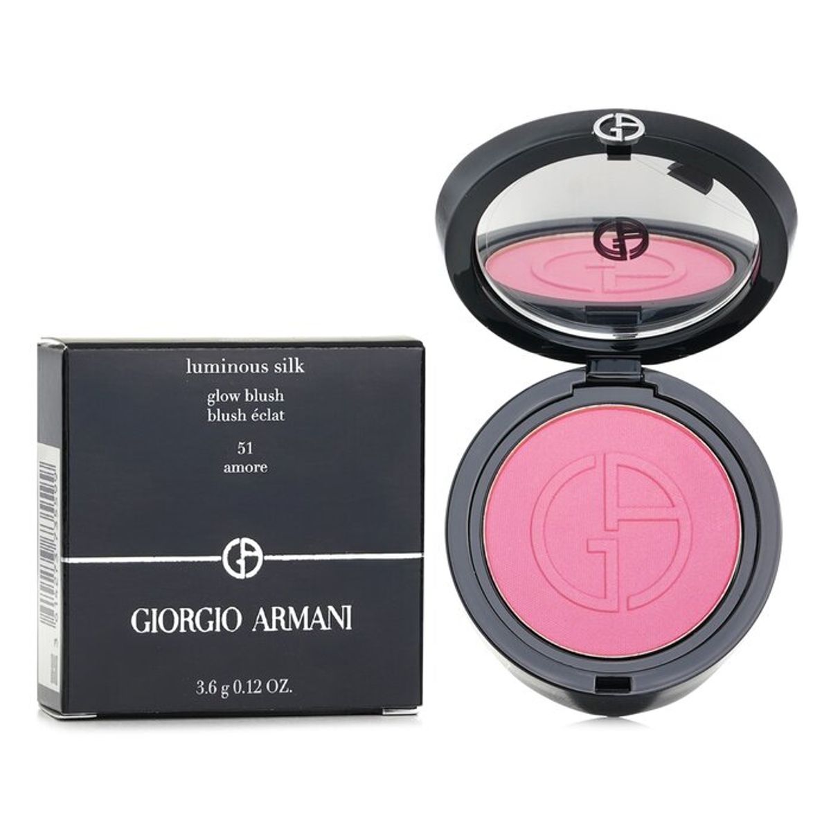 GIORGIO ARMANI - Polvo de Rubor Luminoso Seda Glow -  51 Amore 3.6g Giorgio Armani