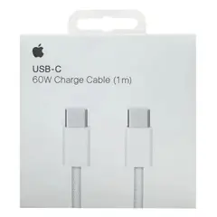 APPLE - Cable Original USB-C a USB-C 1mt iPhone 15 16 17 Plus 16 Pro Max