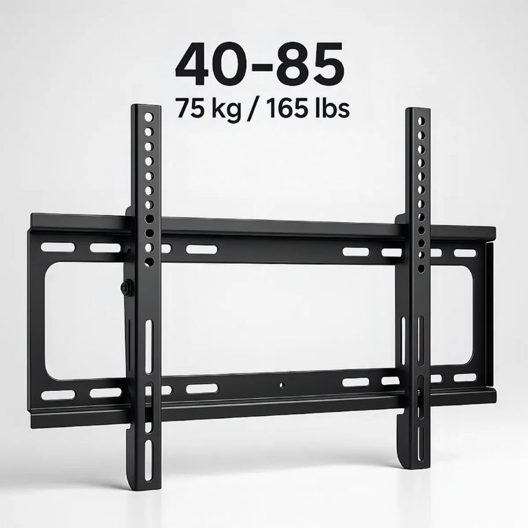 GENERICO Soporte Led Plasma Lcd Tv De 40 A 80 Pulgadas 75kg Color Negro