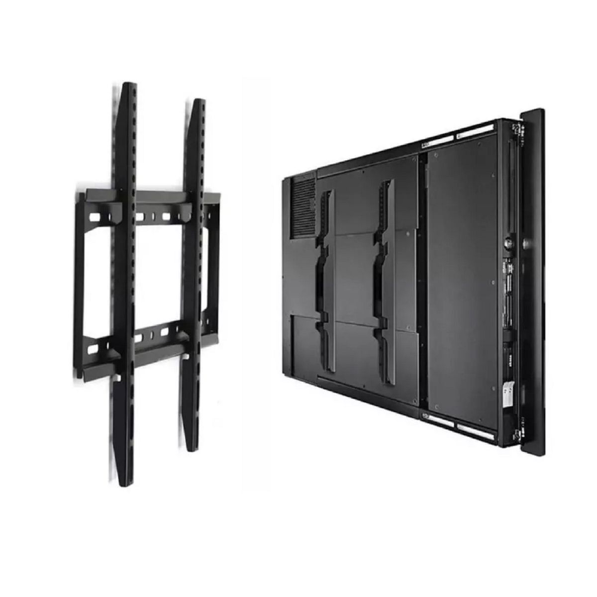 GENERICO - Soporte Tv Pared 40 - 80 pulgadas 75kg Color Negro