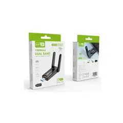 GENERICO - Adaptador Usb Wifi Doble Banda 1300mbps Con Bluetooth 5.4