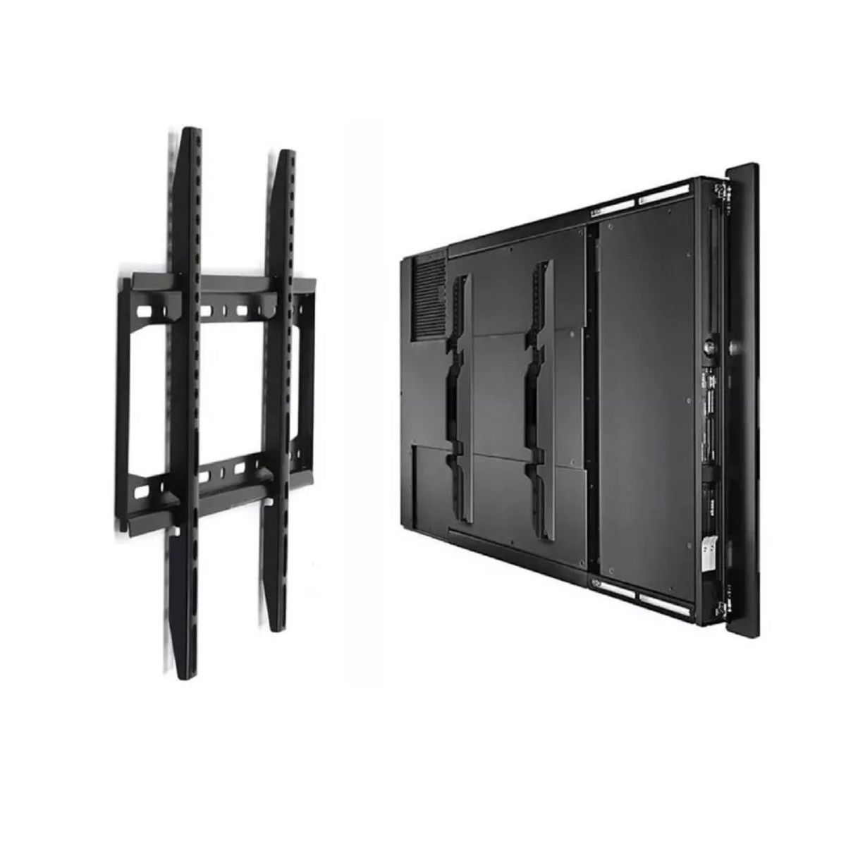 GENERICO - Soporte Tv Pared 40 - 80 pulgadas 75kg Color Negro