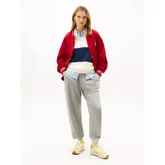 TOMMY HILFIGER - Joggers Terry Varsity Gris