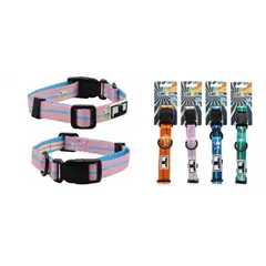 GENERICO - Collar Para Perros Medianos - 2.0 cm - Ajustable - Colores Surtidos