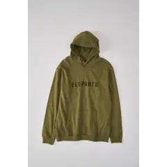 ELEPANTS - Polerón Capucha Self Oliva