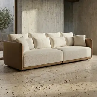 FORASTERO - Sofa Etrusco 280 Blanco