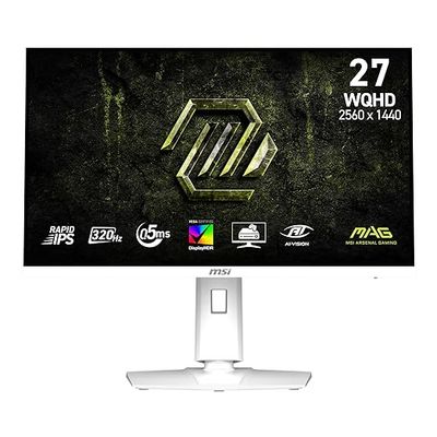 Msi Monitor Gamer Mag 274Qrfw X32, 27″Plano 320Hz, Fast Ips,