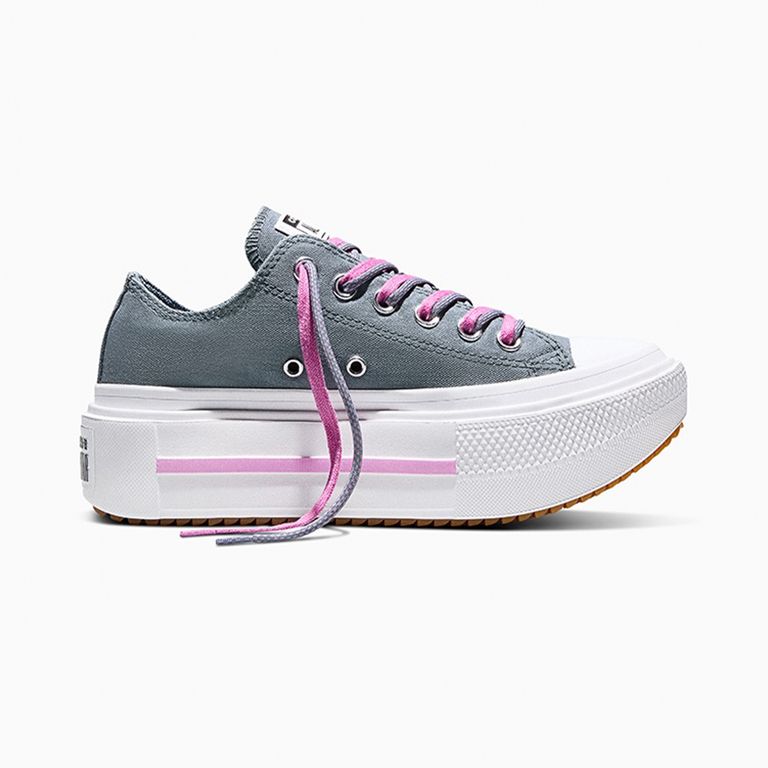 Zapatilla Chuck Taylor All Star Lift Double Stack Unisex Gris