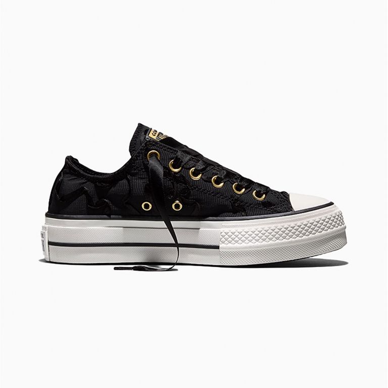 Zapatilla Chuck Taylor All Star Lift Mujer Negro