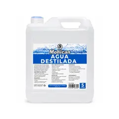 MOHICAN - Agua Destilada Bidon 5 Litros