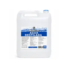 MOHICAN - Agua Destilada Bidon 10 Litros