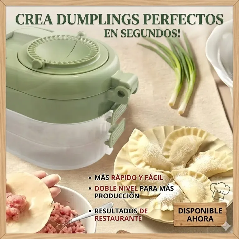 GENERICO Máquina para Dumplings y Empanadillas Asiáticas