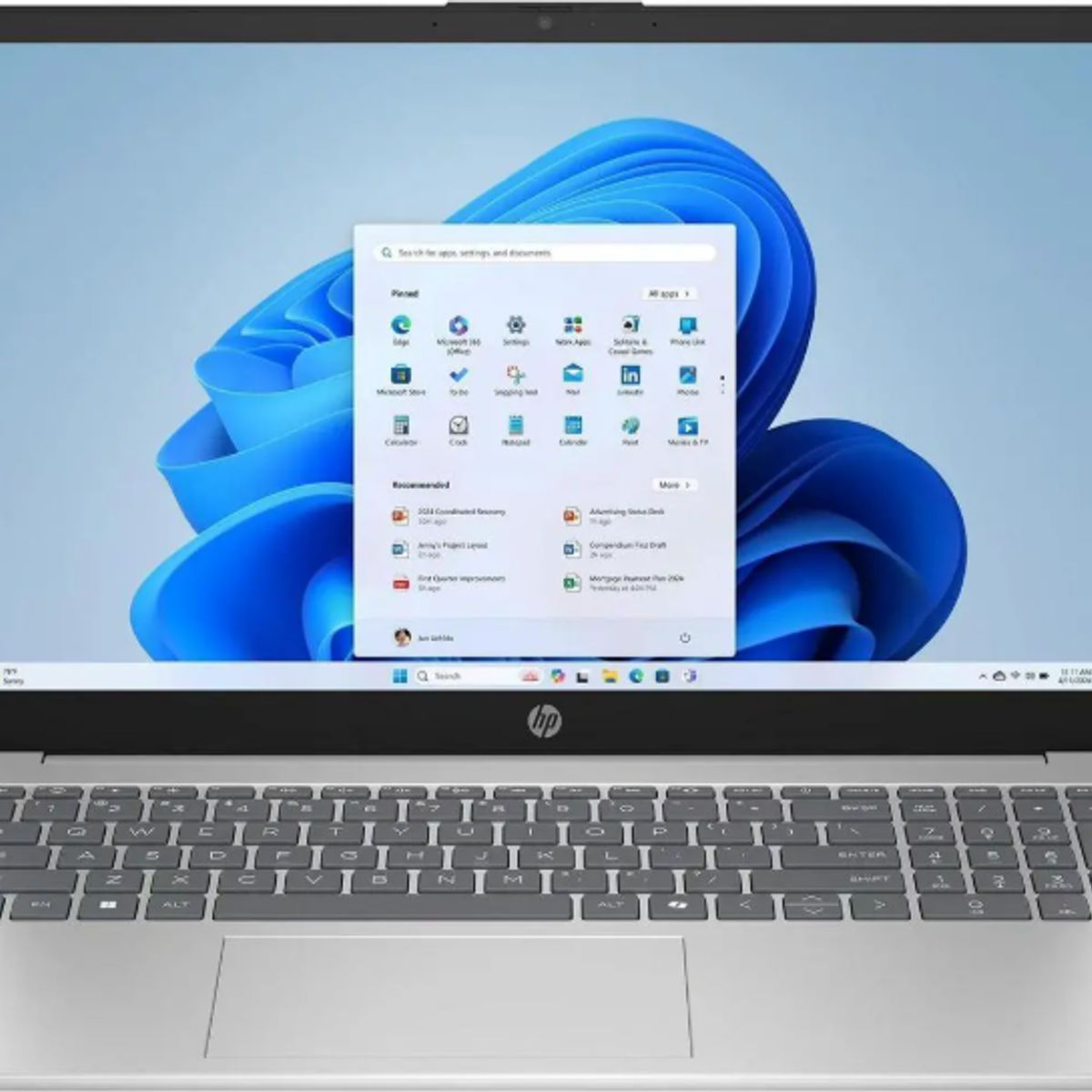HP - Notebook HP 15.6 inch FHD Touch Laptop AI Intel Core Ultra 5 225U 8GB 512GB SSD WIN 11