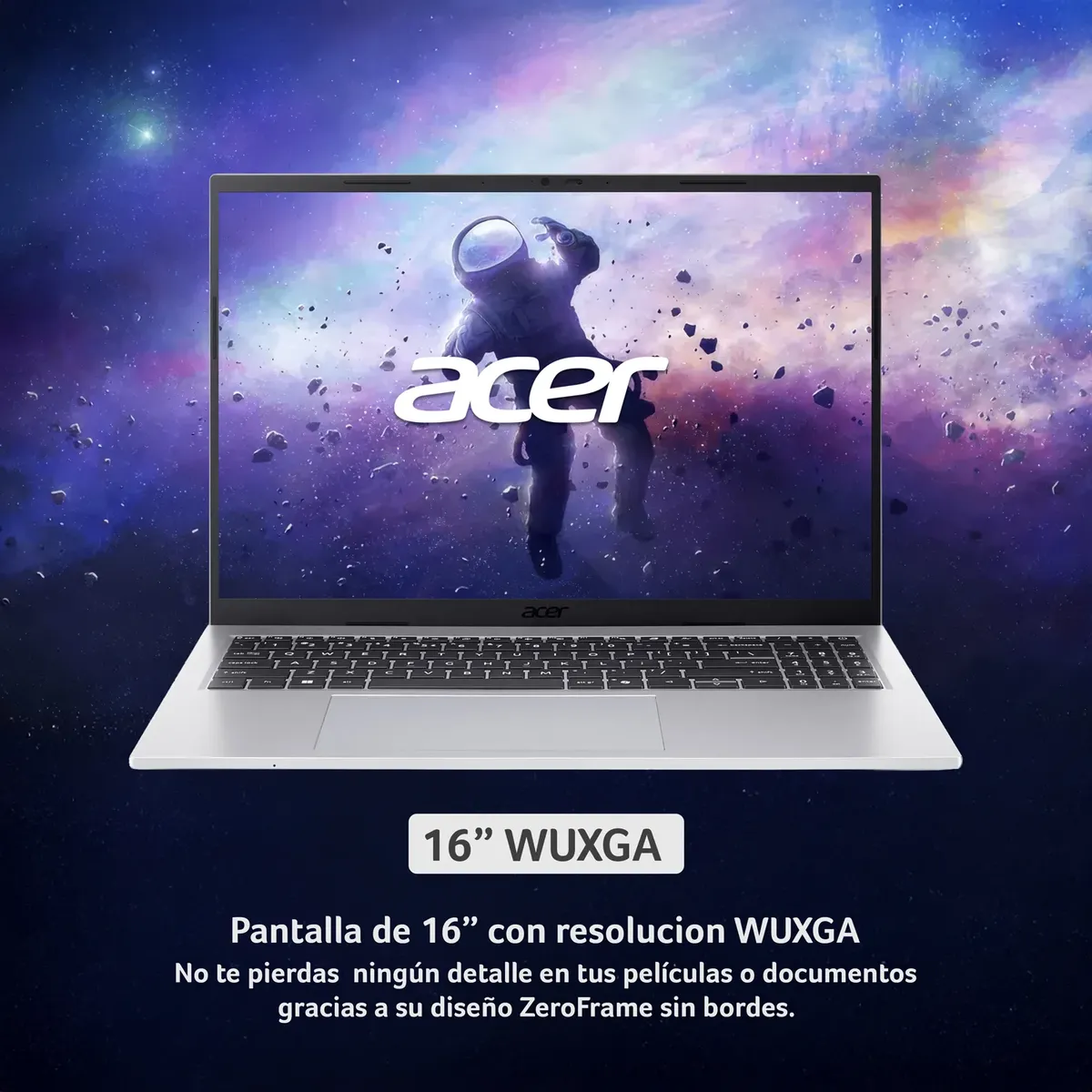 ACER - Notebook Acer Aspire GO 16 AG16-71P-74BL-CL-1 Intel Core 7 16GB RAM 512GB SSD 16" WUXGA