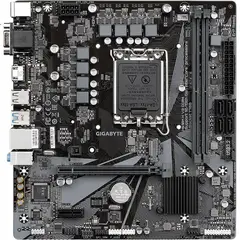GIGABYTE - Placa Madre H610M H V2 DDR4 Compatible con CPU 12th Gen Core 12400F