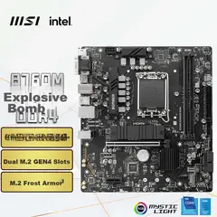 MSI - Placa Madre B760M Bomber DDR4 LGA1700