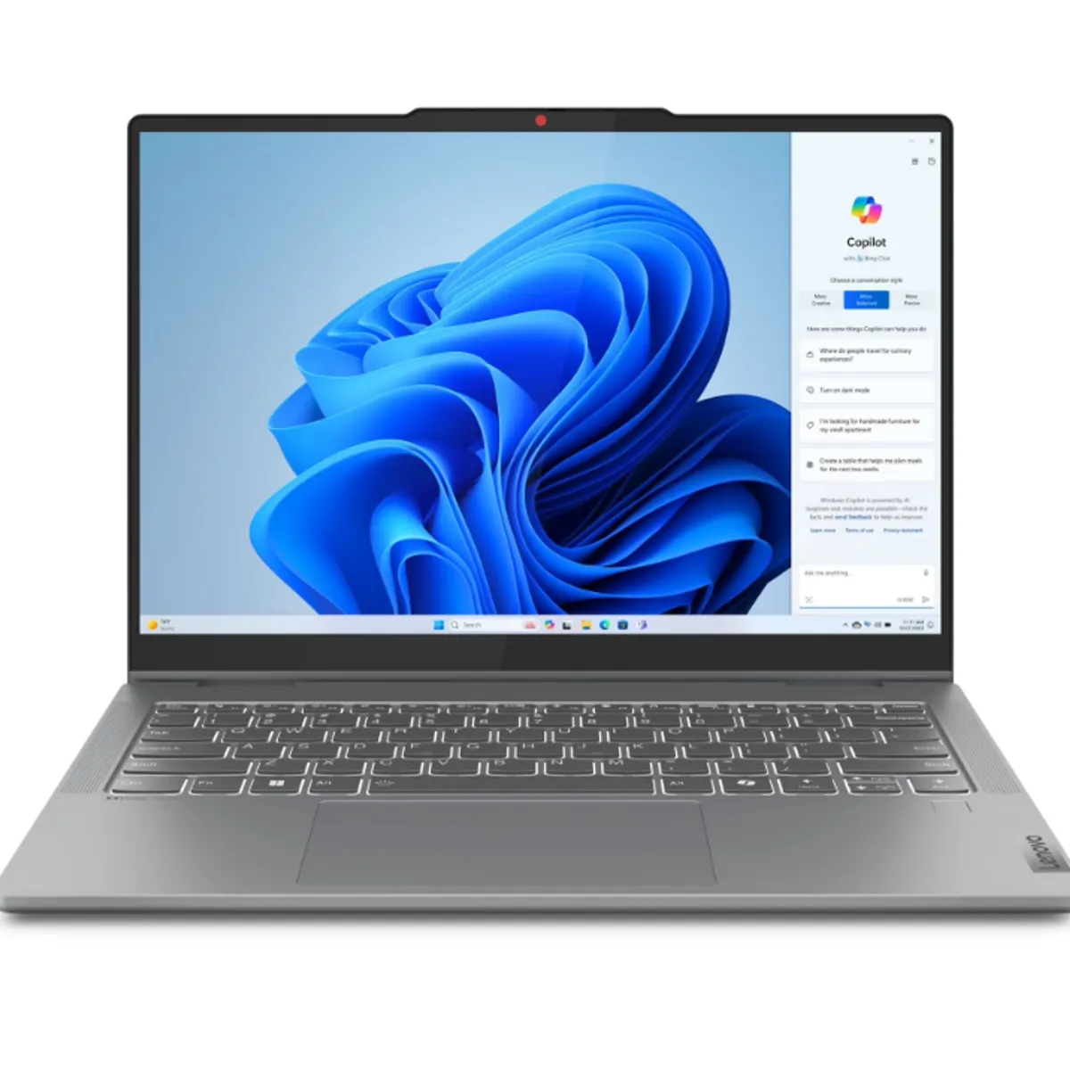 LENOVO - Notebook Lenovo IdeaPad 5 16" Touchscreen 2-in-1 Ryzen 7-8845HS, 16GB, 1TB SSD, WIN 11