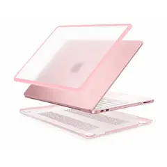 BANANA TIENDA - Carcasa Mate para Macbook Neo Rosa HARDCASE