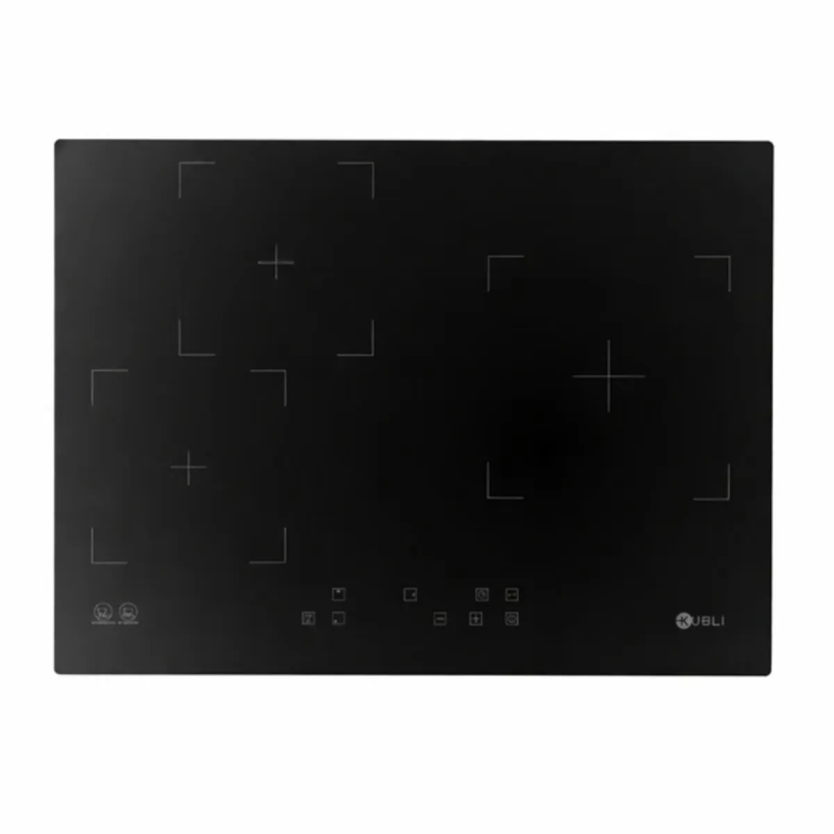 KUBLI - Encimera Vitrocerámica 3 Plus 3 Quemadores 60 cm Kubli