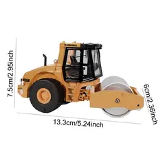 GENERICO - Rodillo Compactador Kaidiwei a Escala, Full Detalle Die-Cast