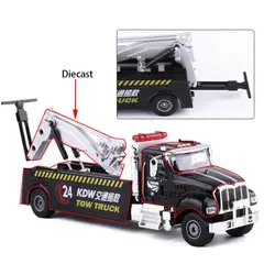 GENERICO - Camión Grúa Tow Truck Kaidiwei Die-Cast Metal a Escala 150