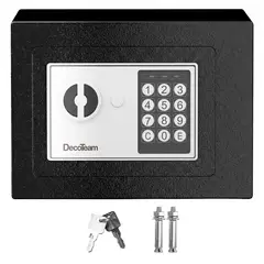 DECOTEAM - Caja Fuerte Electrónica Digital Teclado Llave