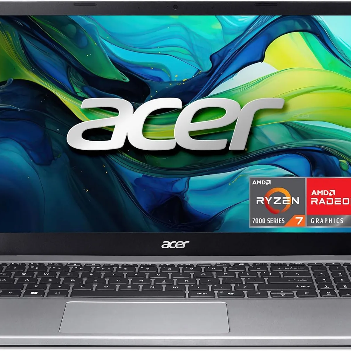 ACER - Notebook Acer Aspire Go 15 – 15.6" FHD Laptop, AMD Ryzen 7 7730U, 16GB RAM 512GB SSD - Pure Silver
