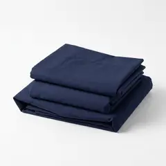 TEXTIL RANCO - Juego de Sábanas Azul 180 Hilos1 plazas