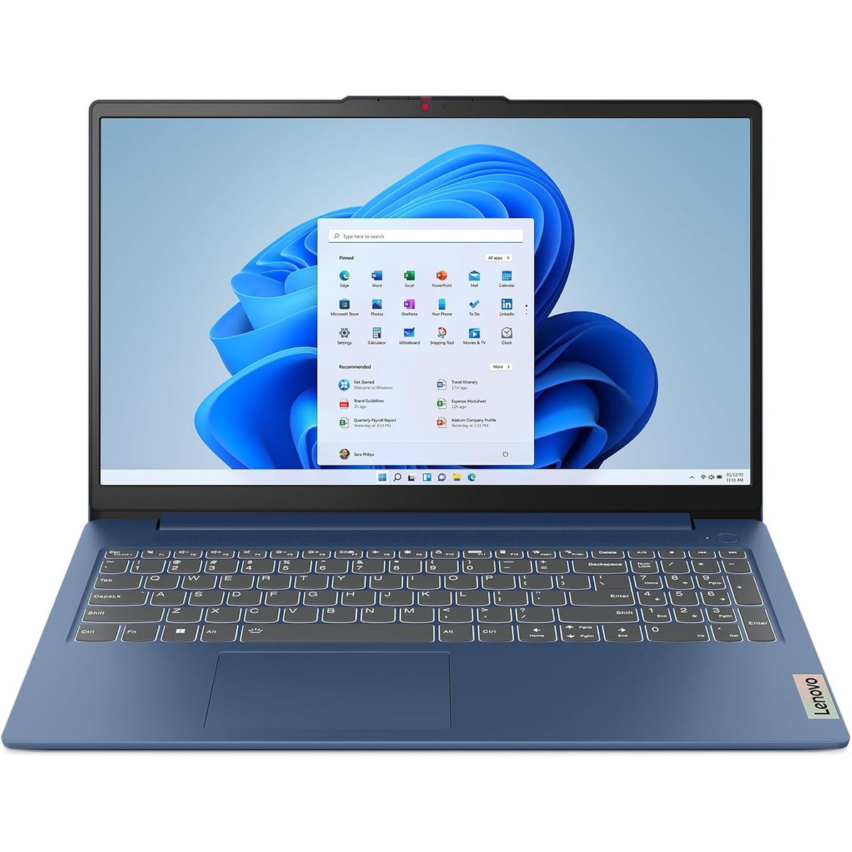 LENOVO - Notebook Lenovo IdeaPad Slim 3 15.6" Full HD Laptop, AMD Ryzen 5 40 2025 - 8GB RAM, 512GB SSD