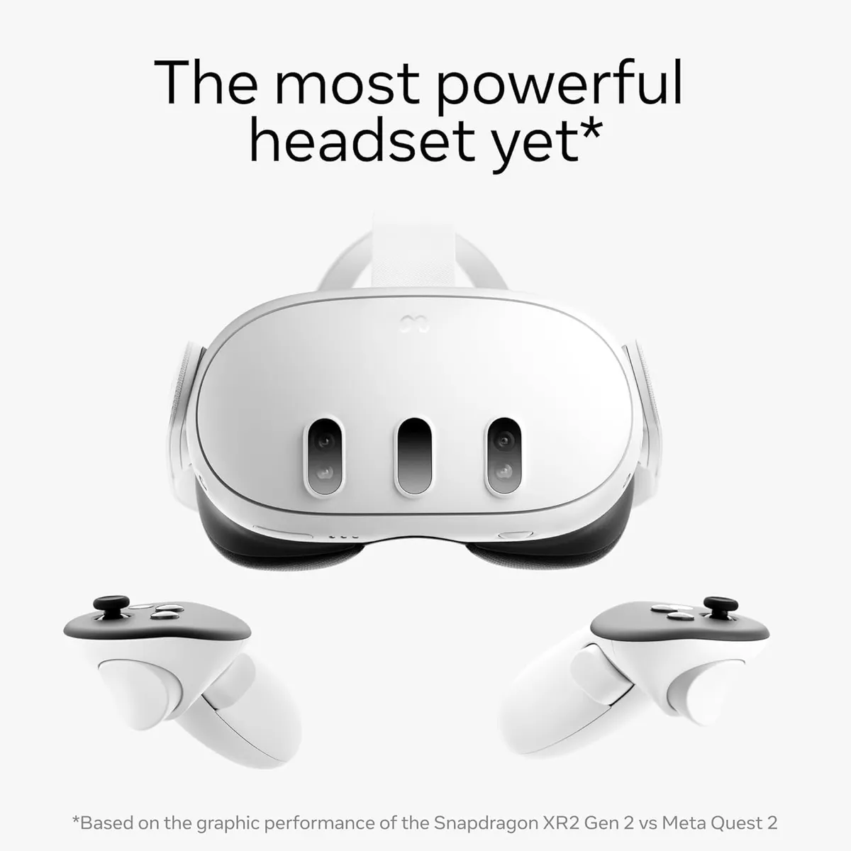 META - Lentes de Realidad Virtual Meta Quest 3 Advanced All-in-One VR Headset 512 GB