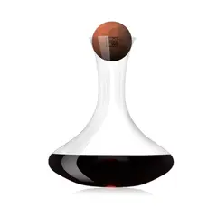 VACUVIN - Decantador con Tapón de Corcho