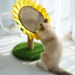 GENERICO - Rascador para gatos en forma de Girasol