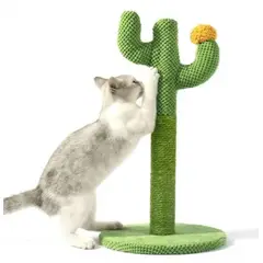 GENERICO - Rascador para gatos en forma de Cactus