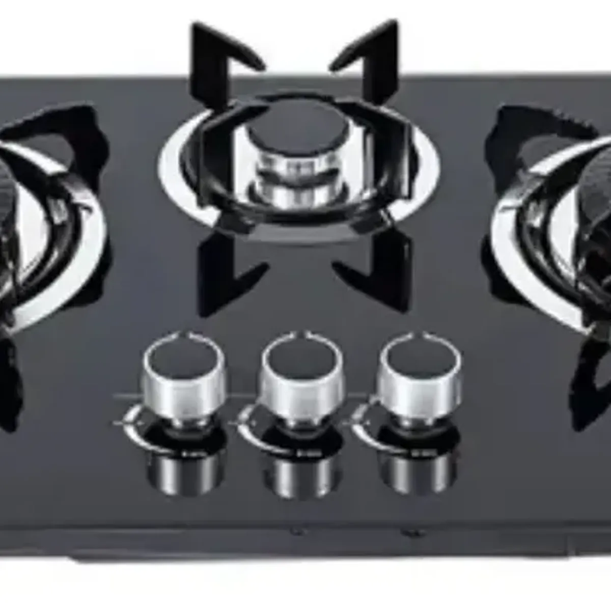 GENERICO - Cocina Vidrio Templado 3 Quemadores Gas